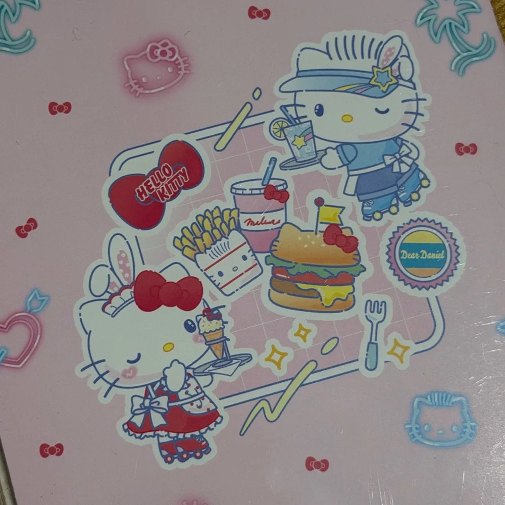 Hello Kitty 2026 Schedule Book - Pink and Red